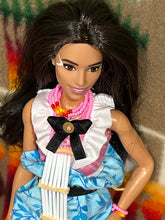 Load image into Gallery viewer, 11.25” Doll in daily wear ribbon skirt