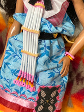 Load image into Gallery viewer, 11.25” Doll in daily wear ribbon skirt
