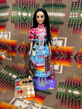 Load image into Gallery viewer, 11.5” Doll in daily wear ribbon skirt
